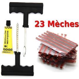 Secretdressing-Kit De Reparation Avec Meches Pour Pneu Tubeless - Kit De Reparation + Recharge