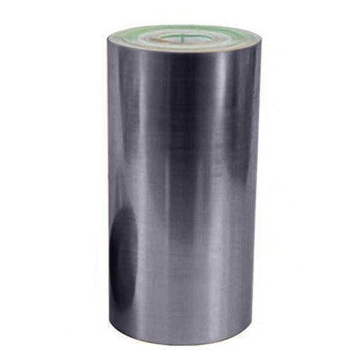 Autocollants de porte d'ascenseur en métal argenté épais brossé, papier peint PVC imperméable pour rénovation de meubles de réfrigérateur # BL1