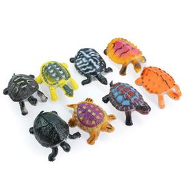 8/12pcs Tortue Grenouille Crabe Modèle Animal Petit Jouet Figurines Éducation Enfants Jouet - Type Tortoise 8