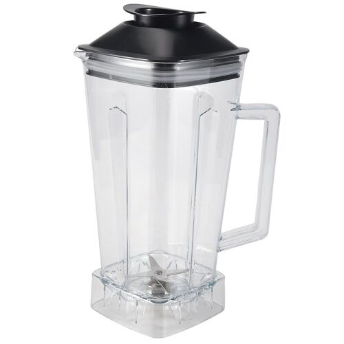 Pichet De Rechange Pour Mélangeur Pièce De Rechange Mélangeur Transparent D'une Capacité De 2l Pièce De Rechange Compatible Pour Mélangeur Silver