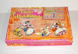 Ludo Diddlibus Jeu De Societe Vintage Monde De Diddl Style Petits Chevaux