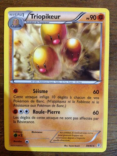 Triopikeur 39/83 Série Générations 