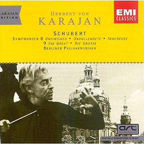 Schubert: Symphony No. 8 - Unfinished / Symphony No. 9 - The Great (Karajan Edition)