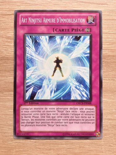 Yu-Gi-Oh! - Orcs-Fr068 - Art Ninjitsu Armure D'immobilisation - Commune