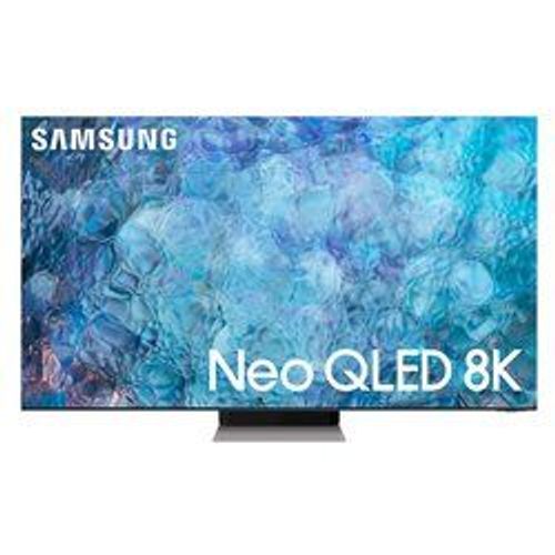 Tv 65" - SERIE 9 Neo QLED 8K 2021 - Stainless steel & Frost Argenté