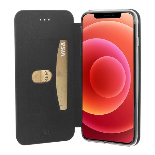 T'nb Premium Folio - Étui À Rabat Pour Téléphone Portable - Polyuréthane - Noir - Pour Apple Iphone 13