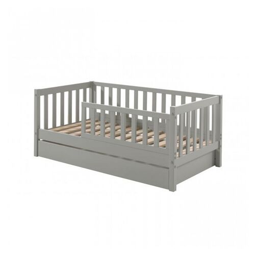 Lit Junior Tiroir Gigogne Gris