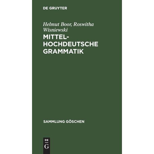 Mittelhochdeutsche Grammatik