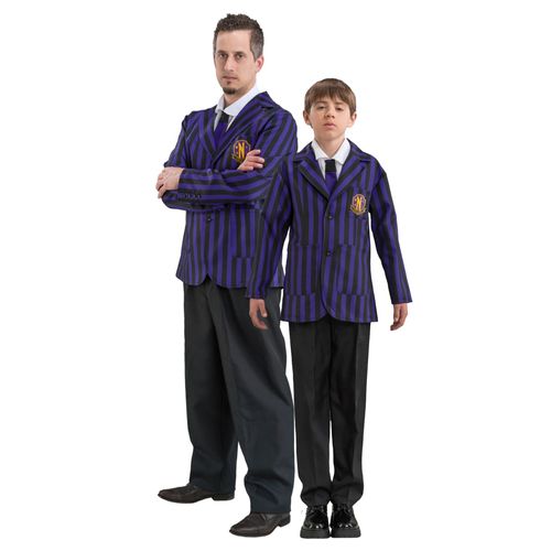 Déguisement Père Et Fils Uniforme Nevermore Wednesday