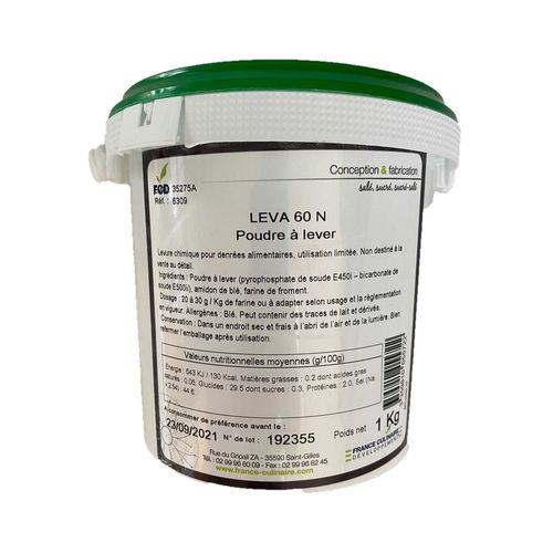 Poudre À Lever / Levure Chimique - Pot 1kg