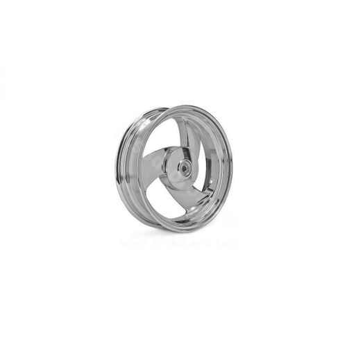 Jante Arrière Chromé 13x3.50 Pouces Tnt Pour Scooter Mbk 50 Spirit Neuf