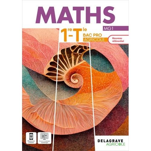 Maths 1re Tle Bac Pro Enseignement Agricole - Pochette Élève