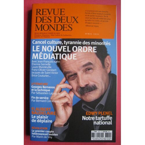 Revue Des Deux Mondes Avril 2021 - La Presse En Derive