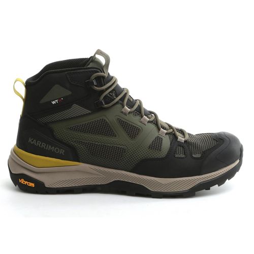 Karrimor Helix Mid Bottes De Marche Bottines Randonnée Kaki