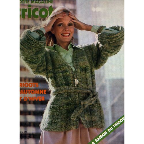 Votre Magazine Tricot N°171  09 Et 10/1975 Tricots D'automne Et D'hiver