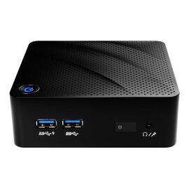 MSI Cubi N 021BEU - Barebone - mini PC - 1 x Celeron N3060 / 1.6 GHz - HD Graphics 400 - GigE - LAN sans fil: 802.11b/g/n