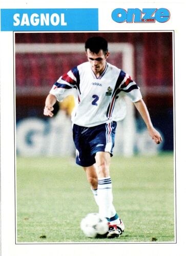 Fiche Onze Mondial Sagnol Willy 09/1997