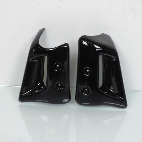 Paire D'écopes De Radiateur Noire Pour Mobylette Peugeot 103 Rcx Phase 2 Neuf