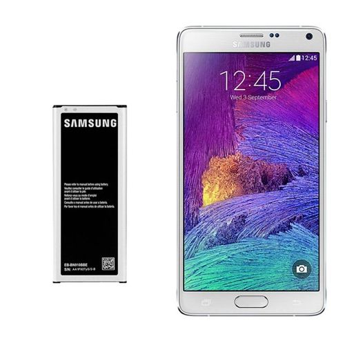 Original Samsung Galaxy Note 4 Sm-N910 Batterie 3220 Mah 3.85v Li-Ion 12.40wh Eb-Bn910bbe