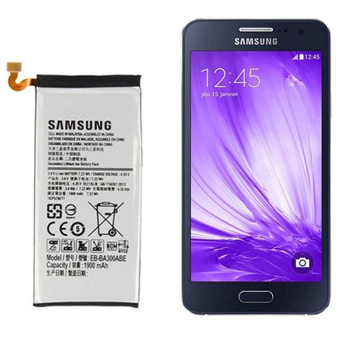 Batterie D'origine Eb-Ba300abe Pour Samsung Galaxy A3 Sm-A300f Sm-A300fu