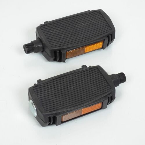 Cale Pied Rsm Pour Mobylette Mbk 50 51 Noir Catadioptres M14 Pas 125 Neuf