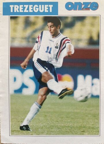 Fiche Onze Mondial Trezeguet David 10/1997