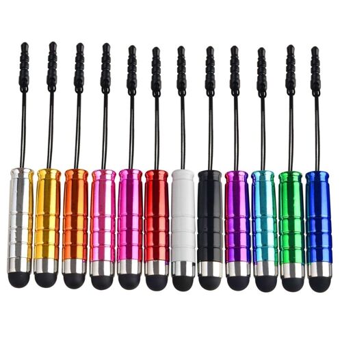 Mini Stylet Metal iPhone iPad Samsung Tablette GPS Smartphone PC, Couleur: Dore