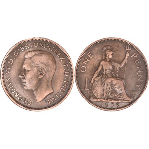 Grande-Bretagne - 1939 - One Penny - George Vi - B178