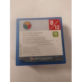 Oxybul 12x Lamelles Préparés Pour Microscope ( 8/12 Ans) Buki_Idkids