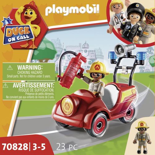 Playmobil 70828 -  Voiturette De Pompier