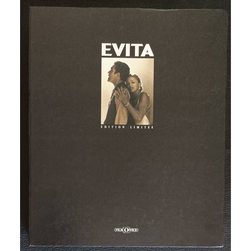 Evita (Eva Peron) (Avec Madonna / Antonio Banderas) ) - Rare Coffret Collector Édition Limitée - V.H.S. + Livre + Livre Photos Du Film - Alan Parker 1997 Film Office - Boutique Axonalix