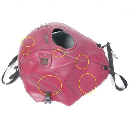 Tapis De Réservoir Bagster Pour Moto Kawasaki 600 Zzr 1998 À 2001 1263 Bordeaux Fonce