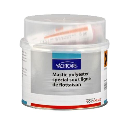 Mastic polyester Yachtcare spécial sous ligne de flottaison 500g avec durcisseur