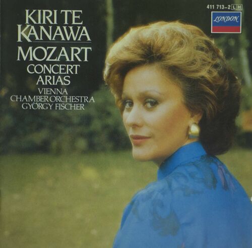 Wolfgang Amadeus Mozart (1756-1791) : 7 Arias De Concert Ah Lo Previdi ! Ah T'invola K 272 Vado Ma Dove K 583 Oh Temerario Arbace K 79 Par Kiri Te Kanawa Soprano Wiener Kammerorchester György Fischer