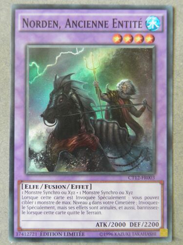 Yu-Gi-Oh - Norden, Ancienne Entité - Ct12-Fr003 - Super Rare