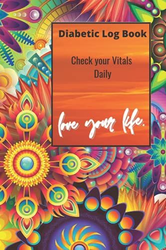 Diabetic Logbook: Track Your Vitals, Blood Sugar, Blood Pressure, Temperature, 2-Years Journal