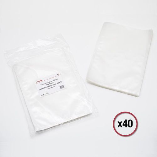 H.Koenig S24 40 Sacs Pour Ssv24 Appareil De Mise Sous Vide Alimentaire