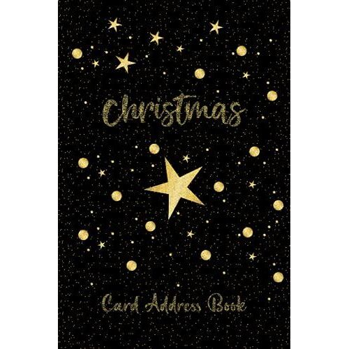 Christmas Card Address Book: Holiday Cards Sent And Receive Logbook, 6x9" With A-Z Alphabetical Tabs