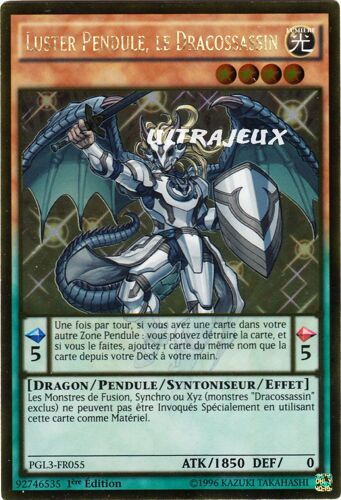 Yu-Gi-Oh! - Pgl3-Fr055 - Luster Pendule, Le Dracossassin - Gold Rare