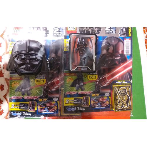 LEGO 25ème anniversaire darth vader Dark vador les 2 versions