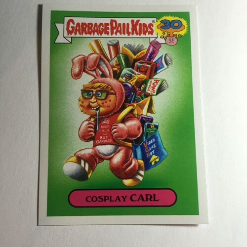 Carte Garbage Pail Kids Card Topps Les Crados  2015 Cosplay Carl 2b Of 7 