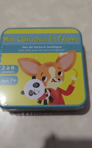 Mon Chihuahua En Pyjama Jeu De Lecture Loufoque
