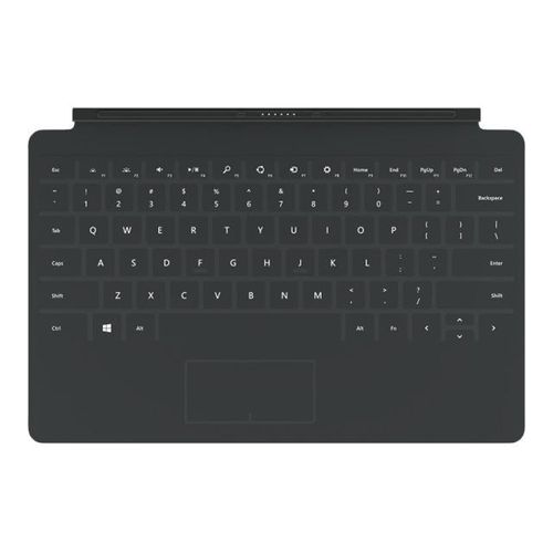Microsoft Surface Touch Cover 2 - Clavier - avec accéléromètre - noir