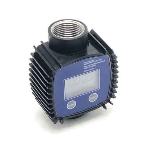 Bc-elec - NEFWM-01 Débitmètre numérique pour pompe de transfert de fluide Diesel, Kérosène, Eau, AdBlue 10-100 l/min, 1'', Compteur d'eau et liquide