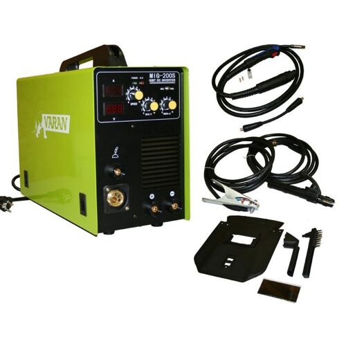 Varan Motors - var-mig200s-2 Poste à souder Inverter 2 en 1 MIG-200S + MMA + Accessoires