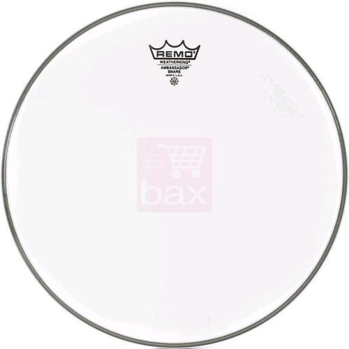 Remo Sa-0114-00 Ambassador Hazy Peau De Timbre 14"" Ambassador Caisse Claire