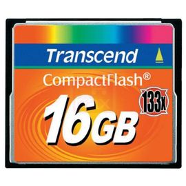 Transcend - Carte mémoire flash - 16 Go - 133x - CompactFlash