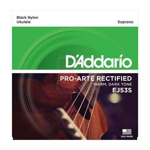 Daddario Ej53s Pro Arte Rectified Jeu De Cordes Pour Ukulele Soprano