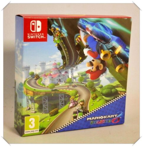 Série Mario Kart Deluxe - Poster - Happy Meal - Mcdo 2024