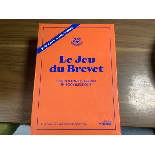 Le Jeu Du Brevet